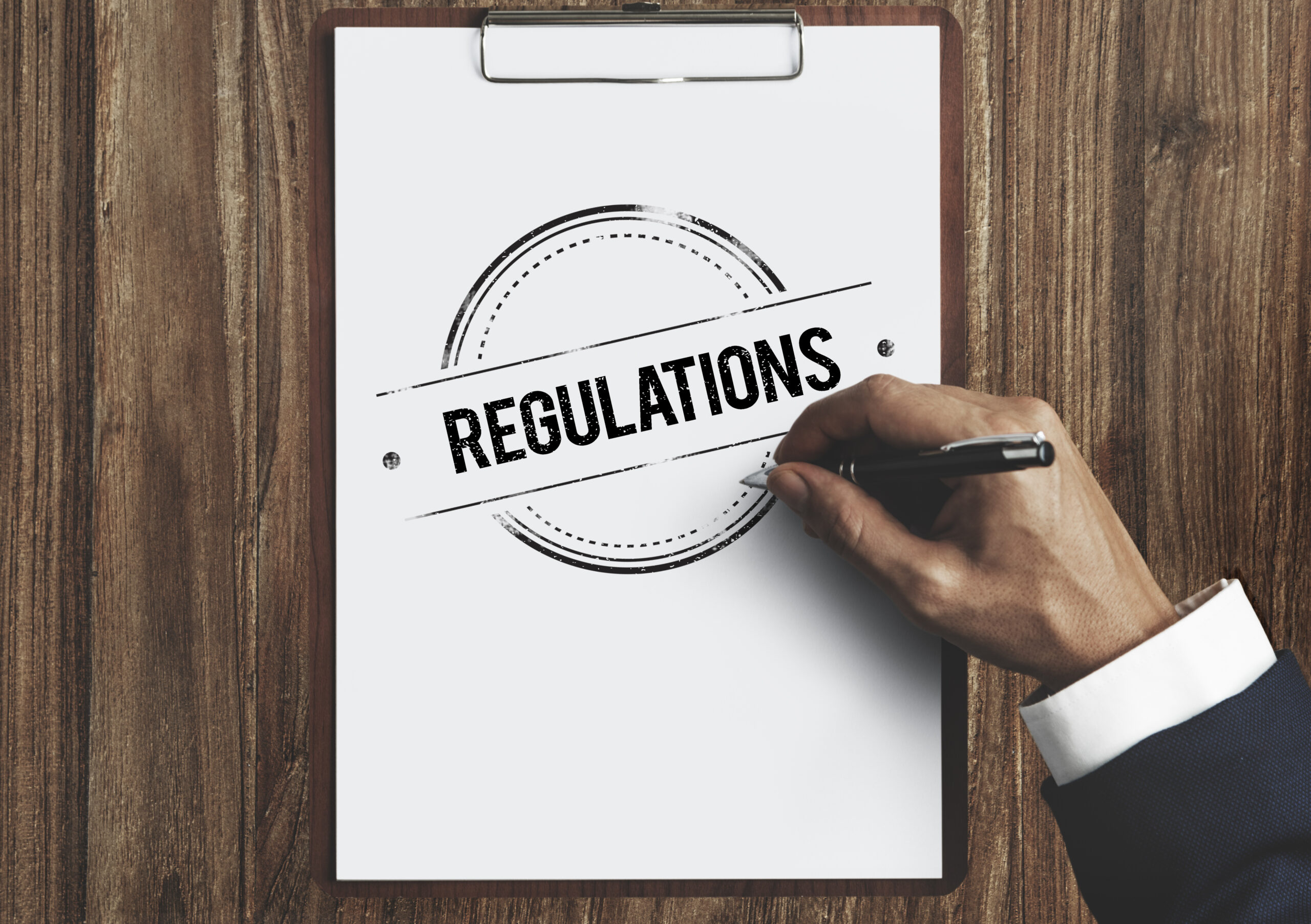 Regulatory compliance management for real estate businesses.